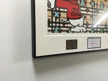 DEATH NYC 額付き 世界限定100枚 アートポスタ Joe cool SNOOPY スヌーピー LV ルイ・ヴィトン 現代アート_画像5