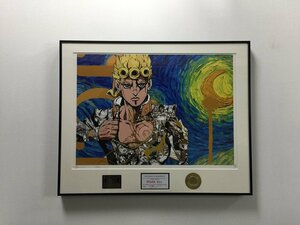 DEATH NYC 額付き 世界限定100枚 アートポスタ ジョジョの奇妙な冒険 黄金の風 ジョルノ・ジョバァーナ ゴッホ 現代アート