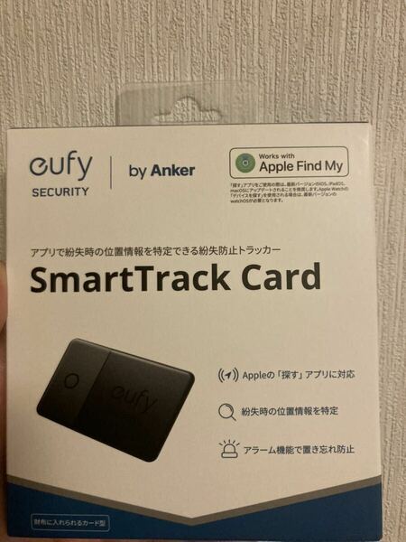 Anker Eufy (ユーフィ) Security SmartTrack Card (紛失防止トラッカー) 