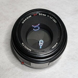 ミノルタ MINOLTA 交換レンズ 大口径標準レンズ  MAXXUM AF 50mm F1.7 中古品 ソニーαAの画像6