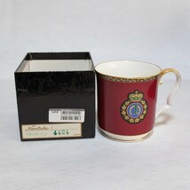 ノリタケ 金彩 マグカップ　4424 競馬　赤色マグカップ　コーヒーカップ　未使用品_画像9