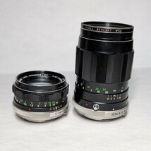 オールドレンズミノルタMC ロッコール 55mm F1.7 MINOLTA MC テレロッコール135mm F3.5USEDジャンク扱い_画像3