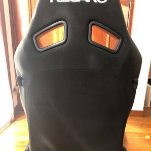 中古美品 RECARO レカロ レカロシート SR-7F KK100 ブラック セミバケットシート セミバケ BKの画像6