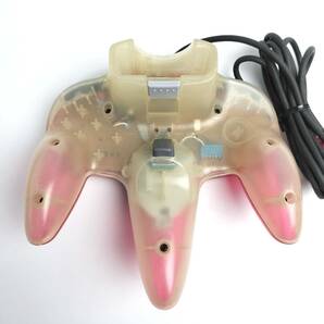 ★動作確認済み★ 良好品 箱説明書つき 希少 ニンテンドー64 クリアレッド Nintendo 64 ニンテンドウ64 任天堂 クリア ブルーの画像7