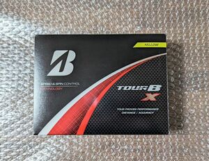 新品 ブリヂストン TOUR B X イエロー　2024年モデル　1ダース