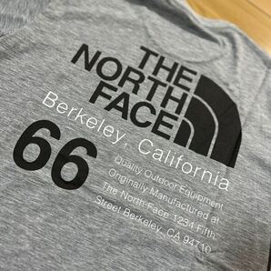 新品 ノースフェイス メンズ Mサイズ 半袖Tシャツ 66カリフォルニアTシャツ グレー トップス THE NORTH FACE の画像2