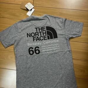 新品 ノースフェイス メンズ Mサイズ 半袖Tシャツ 66カリフォルニアTシャツ グレー トップス THE NORTH FACE の画像1
