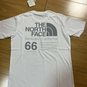 新品 ノースフェイス メンズ Mサイズ 半袖Tシャツ 66カリフォルニアTシャツ ホワイト トップス THE NORTH FACE の画像1