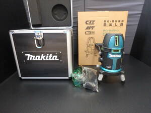 新品 makita マキタ 充電式屋内・屋外兼用グリーンレーザー墨出し器 フルライン 高輝度 SK505GDZ 本体のみ（受光器・バイス・三脚別売）