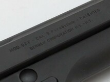 MGC PIETRO BERETTA MOD.92F CAL.9 Palabelum ピエトロベレッタ ASGK刻印 イタリア製_画像7