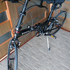 RENAULT ルノー 20インチ 折りたたみ自転車 PLATINUM MACH8 プラチナマッハ8 ブラック 外装9段変速 の画像2