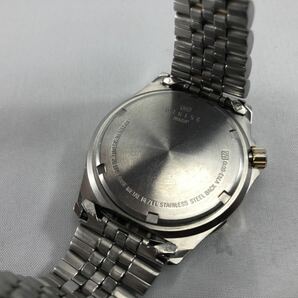 【稼働品!!】アルバ(セイコー)・アクアギア・デイデイト・コンビカラー・コマ付き[SEIKO ALBA AQUA GEAR]クォーツ式メンズ腕時計【中古品】の画像8