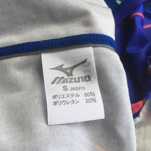 中古 MIZUNO ミズノ 競泳水着 青系 Sサイズ 検索：マイティライン アクアブレードの画像4