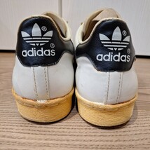 ヴィンテージ adidas 80′s フランス製 スーパースター SUPERSTAR 箱付ほぼデッドストック トレフォイル_画像7