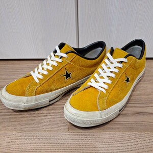 CONVERSE made in Japan suede one Star mustard color inspection / zipper Taylor USA
