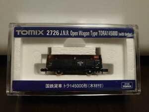 トミックス tomix 2726 国鉄貨車 トラ145000形（木材付）ブラウン 152261