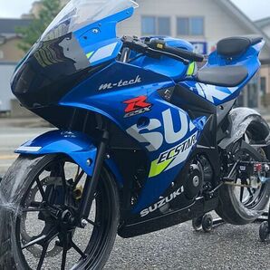 【新車】2020年 GSX‐R125 レース コンプリートマシン！カスタム総額32万円！現状販売の画像4