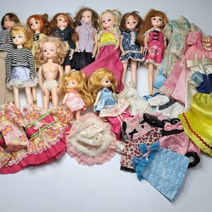 リカちゃん人形 まとめて ミキちゃん マキちゃん 着せ替え人形 洋服 タカラ 中国製 の画像10