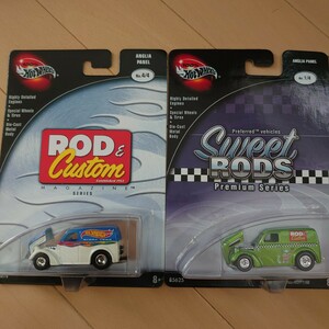 ホットウィール Hot Wheels ROD CUSTOM SWEET RODS ANGLIA PANEL 2台セット！ミニカー