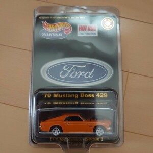 ホットウィール HOTWHEELS HOTROD MAGAZINE コレクティブル COLLECTIBLES Ford 70 mustang boss 429 フォード マスタングボス 