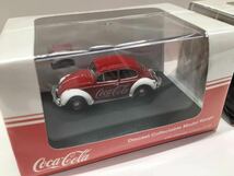 1/76 OXFORD VW ビートル & Bay Window コカコーラ 2種セット_画像2