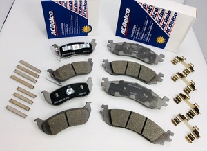 AC Delco!06~10 Explorer brake pad front rear set rom and rear (before and after) ( brake pad )