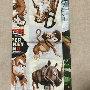 ■当時物■任天堂■SUPER DONKEY KONG/スーパードンキーコング■ハンカチ■ディディーコング ソフビ/フィギュア■の画像3