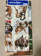 ■当時物■任天堂■SUPER DONKEY KONG/スーパードンキーコング■ハンカチ■ディディーコング ソフビ/フィギュア■_画像3