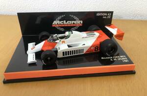 【MINICHAMPS】●1/43　ミニチャンプス　 McLAREN MP4　マクラーレン フォード MP4 　1981　＃8●