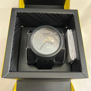 swatch next BIG BOLD SB03B100 ブラック黒 腕時計 スウォッチの画像2