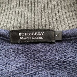 美品●BURBERRY BLACK LABEL バーバリーブラックレーベル ブルゾン トラックジャケット ジャージ ジャケット ホースロゴ ジップアップ 春物の画像6