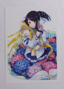 【イラストカード】　ブラックリリィと白百合ちゃん　2巻購入特典　鳳まひろ/少年画報社　非売品