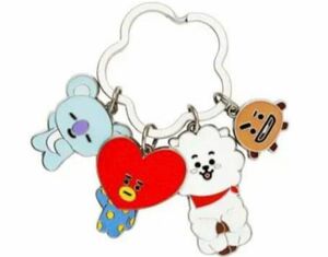 新品未開封品 BT21 スターキーホルダー KOYA TATA RJ SHOOKY キーリング BTS 完売品 クーポン