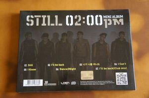  2PM Still 02:00pm (韓国盤)☆mini album☆USED