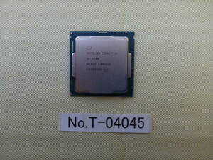 管理番号　T-04045 / INTEL / CPU / Core i5-8500 / LGA1151 / BIOS起動確認済み / ゆうパケット発送 / ジャンク扱い