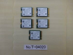  control number T-04020 / SSD / SKhynix / M.2 2230 / NVMe / 128GB / 5 piece set /.. packet shipping / data erasure ending / junk treatment 