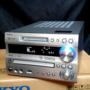 ONKYO FR-N７XX オンキヨー 高音質MD搭載コンポ♪除菌クリーニング品♪MDLP対応♪綺麗元箱・フル装備品の画像3