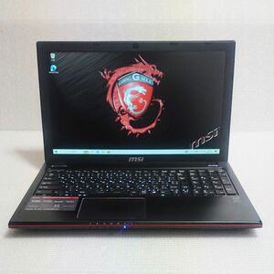 MSI ゲーミングノートPC / core i7-4720HQ / GeForse GTX 950M / 16GB メモリ