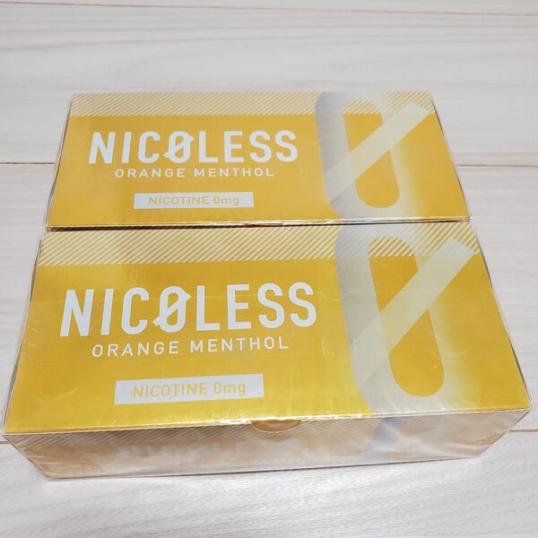 ニコレス 2カートン (20本/箱×20箱入) オレンジメンソール