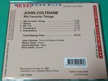 A 【輸入盤】 ジョン・コルトレーン JOHN COLTRANE / My Favorite Things 中古 送料4枚まで185円_画像2