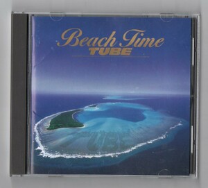 ∇ CSR刻印入 特典付 チューブ TUBE 10曲入 税表記無 1988年 32DH5057 CD/ビーチ タイム Beach Time/斎藤ノヴ 吉川忠英/春畑道哉 前田亘輝