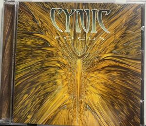 CYNIC Focus シニック 2004年リマスター盤 progressive death metal 名盤 スリップケース無し