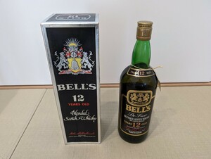 未開栓 ベル 12年 デラックス 1000ml/1L 43% BELL'S De Luxe スコッチウイスキー 古酒 