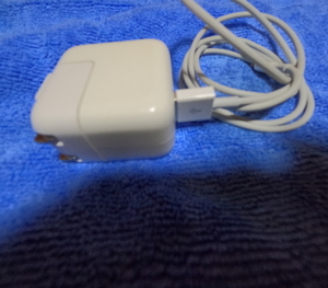 USB Power Adapter 10W 充電器 iPad付属品　ライトニングケーブル 付き Apple 中古　Ⅰ