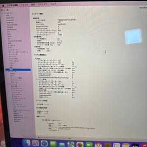 難あり ハイスペック MacBook Pro 15-inch 2018 Core i9 メモリ32GB ストレージ512GB Webカメラ 無線LAN 英語キー SK2404-57の画像4