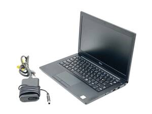 中古 Dell Latitude 7280 12.5インチ (Core i3-7100U/メモリ8GB/SSD256GB)バッテリー残86%/AC有り/ S2301-145