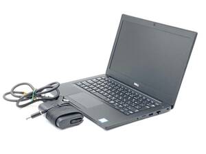 難あり Dell Latitude 7280 12.5インチ (Core i5-7300U/メモリ8GB/SSD256GB)バッテリー残65%/AC有り/ S2301-096