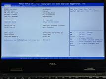 難 軽量 NEC PC-VKV15HZG4 12インチFHD (Core i7-8500Y/メモリ8GB/SSD128GB/Webカメラ/無線Lan)バッテリー残81%/AC有り/ S2311-046_画像3