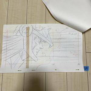  tube 59 Saint Seiya original picture ( draft original picture ) set Gamma star fekda. tall that time thing * valuable . goods!!