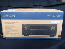  デノン AVR-X2700H　7.2ch 　DENON AVアンプ　AVR-X2700H　7.2ch AVサラウンドレシ-バ-_画像1